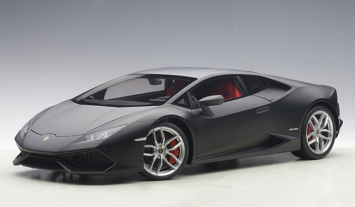 Lamborghini Huracan Lp610-4 (nero Nemesis Matt/mat (AUTOart) 1/12