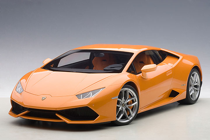 Lamborghini Huracan Lp610-4 (arancio Borealis 4-LA (AUTOart) 1/12