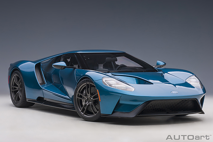 2017 Ford GT - Liquid Blue (AUTOart) 1/12