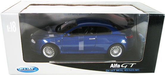 Alfa Romeo GT Coupe - Blue (Welly) 1/18