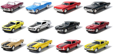 Muscle Car Garage Series 1 Assortment (Greenlight Collectibles) 1/64