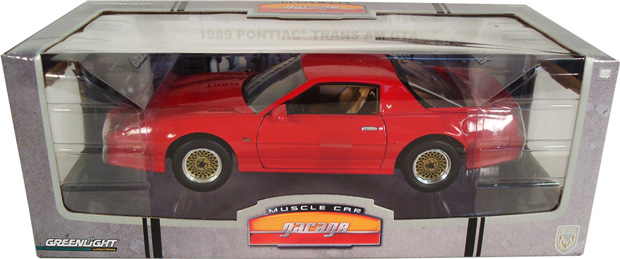 1989 Pontiac Trans Am GTA - Red (Greenlight Toys) 1/18