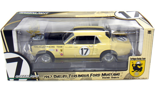 1967 Shelby Mustang Terlingua Racing Team Jerry Titus #17 (Greenlight) 1/18