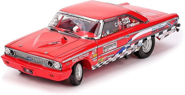 1963 Ford Galaxie 500 "Texas Thunder" Superstock (SunStar) 1/18