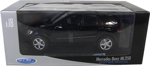 Mercedes-Benz ML350 - Black (Welly) 1/18