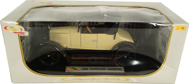 1920 Cleveland Model 40 Roadster - Tan (Signature) 1/18