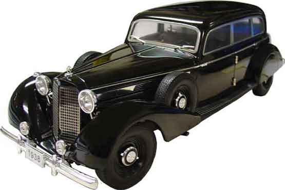 1938 Mercedes-Benz 770K - Black (Signature) 1/18