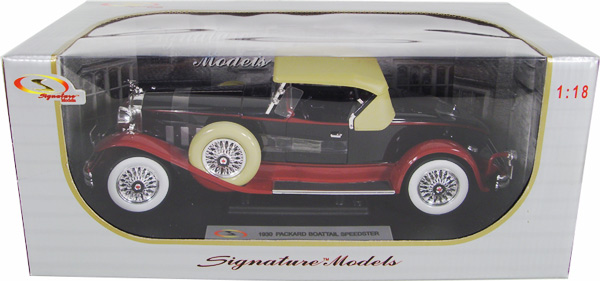 1930 Packard Boattail Speedster (Signature) 1/18