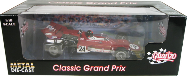 Lotus 72C - Emerson Fittipaldi 1970 USA Grand Prix Winner (Quartzo) 1/18