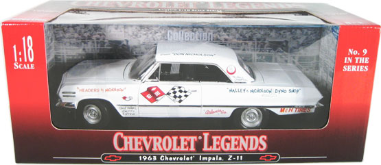 1963 Chevy Impala Z-11 Pro Stock - Don Nicholson (MIC) 1/18