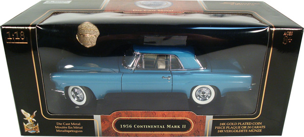 1956 Lincoln Continental Mark II - Blue (YatMing) 1/18