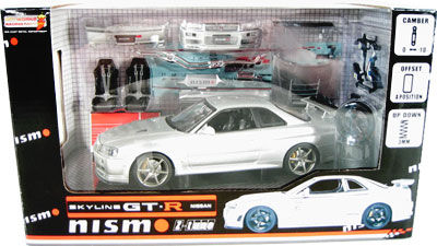 2002 Nissan Skyline GT-R V-SPEC II - Silver (Hot Works Racing) 1/24