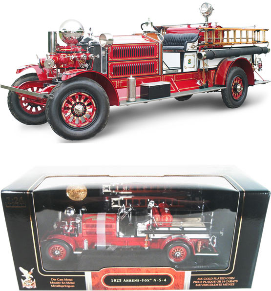 1925 Ahrens Fox N-S-4 Fire Engine (YatMing) 1/24