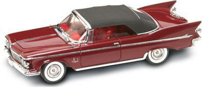 1961 Chrysler Imperial - Burgundy (YatMing) 1/18