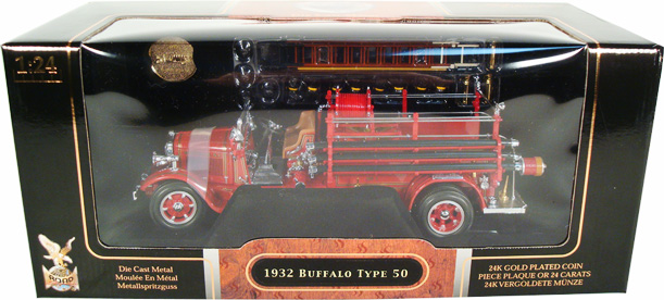 1932 Buffalo Type 50 Fire Engine (YatMing) 1/24