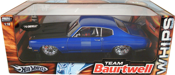 1970 Chevy Chevelle SS454 - Team Baurtwell 'Whips' (Hot Wheels) 1/18