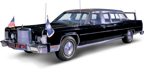 1972 Lincoln Continental - President Reagan Car (Yat Ming) 1/24