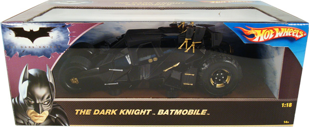 Batmobile Tumbler from "The Dark Knight" Batman Movie (Hot Wheels) 1/18