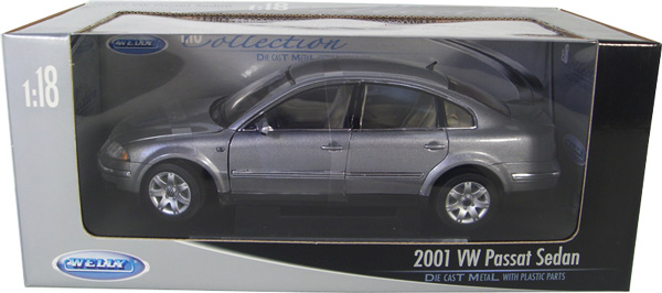 2001 VW Passat Sedan - Silver (Welly) 1/18