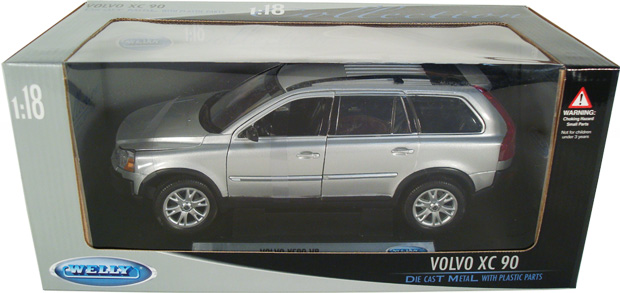 Volvo XC90 - Silver (Welly) 1/18