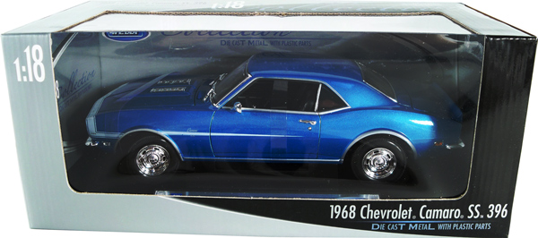 1968 Chevy Camaro SS396 - Blue (Welly) 1/18