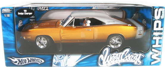 1969 Dodge Charger R/T 'Whips' West Coast Customs (Hot Wheels) 1/18