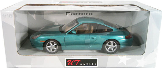 Porsche Carrera 996 Coupe - Metallic Green (UT Models) 1/18