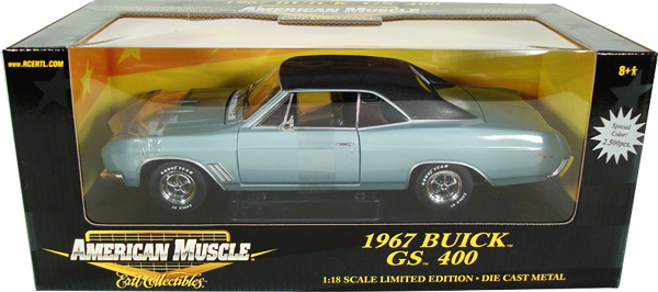 1967 Buick GS 400 - Battleship Gray (Ertl) 1/18