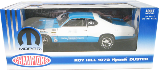1972 Plymouth Duster Pro Stock - Roy Hill (MIC) 1/18