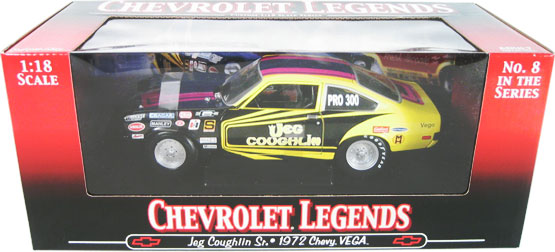 1972 Chevy Vega Pro Stock - Jeg Coughlin (MIC) 1/18