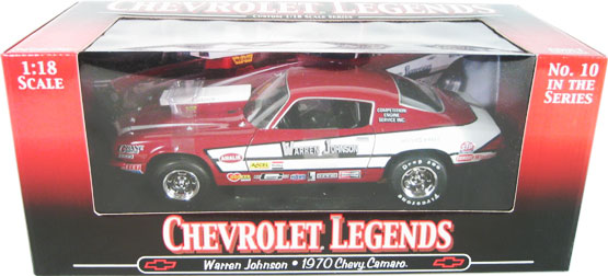 1970 Chevy Camaro Pro Stock - Warren Johnson (MIC) 1/18