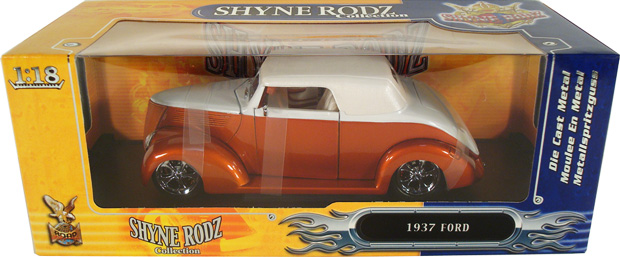 1937 Ford V8 Custom (YatMing Shyne-Rodz) 1/18