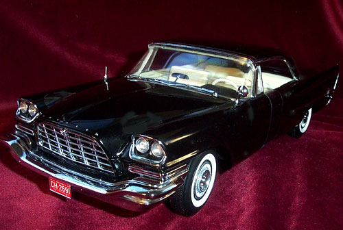 1957 Chrysler 300C - Black (Ertl Precision 100) 1/18