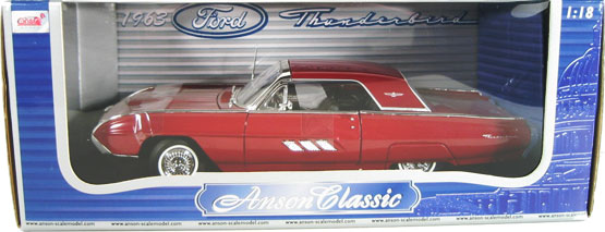 1963 Ford Thunderbird - Chestnut (Anson) 1/18