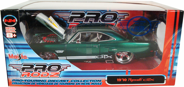 1970 Plymouth GTX - Green (Maisto Pro Rodz) 1/24