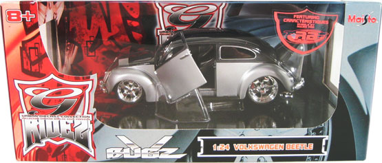 VW Beetle - Silver (Maisto G-Ridez) 1/25