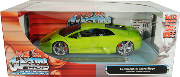 Lamborghini Murcielago - Green (Maisto Playerz) 1/18