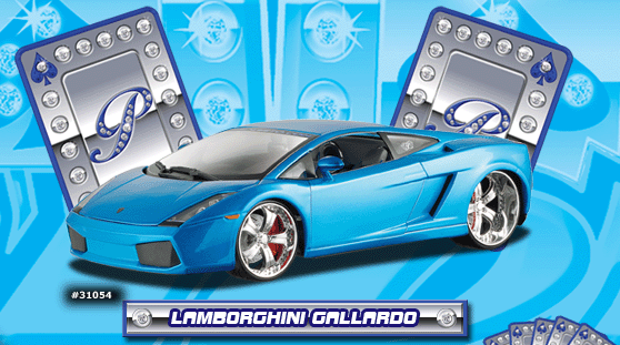 Lamborghini Gallardo - Liquid Light Blue (Maisto Playerz) 1/18