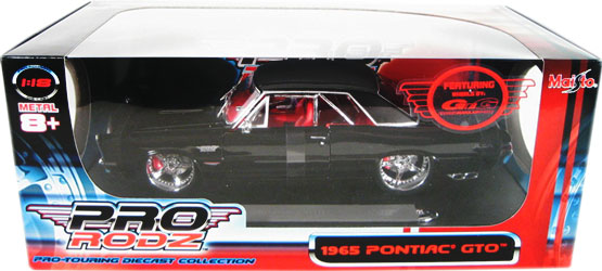 1965 Pontiac GTO - Black (Maisto Pro Rodz) 1/18