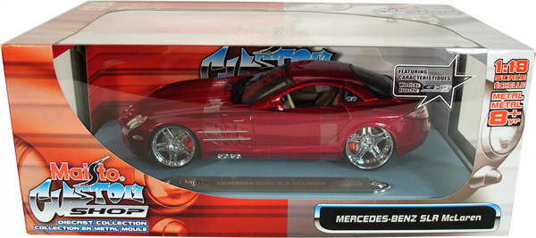 Mercedes-Benz SLR McLaren - Liquid Red (Maisto Playerz) 1/18