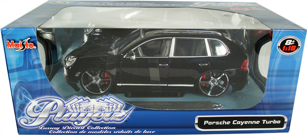 Porsche Cayenne Turbo Exclusive - Gloss Black (Maisto All-Stars) 1/18