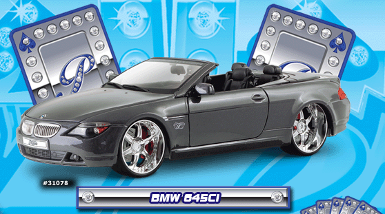 BMW 645ci - Charcoal Grey (Maisto Playerz) 1/18