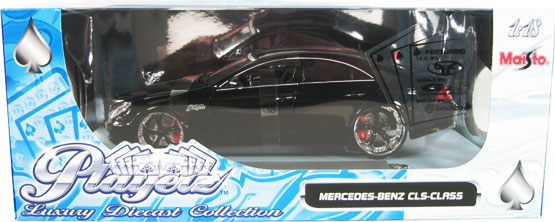 Mercedes-Benz CLS-Class - Black (Maisto Playerz) 1/18