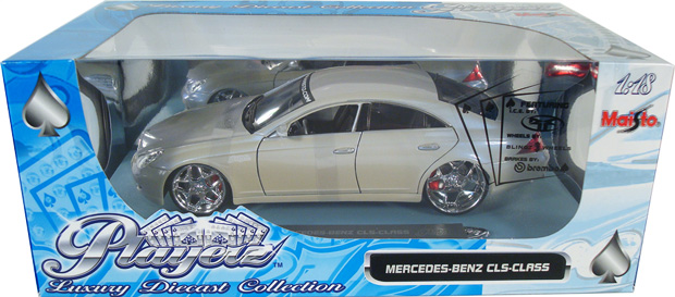 Mercedes-Benz CLS-Class - White (Maisto Playerz) 1/18