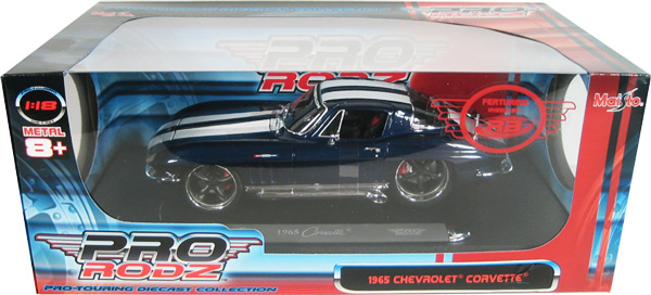 1965 Chevy Corvette - Blue (Maisto ProRodz) 1/18