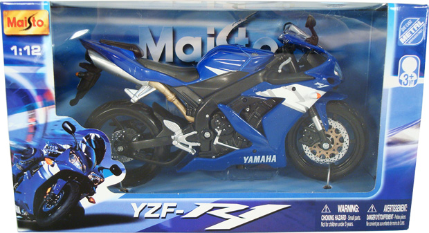 Yamaha YZF-R1 - Blue (Maisto) 1/12