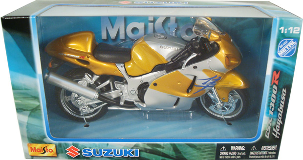 Suzuki GSXR Hayabusa Maisto  diecast car scale model