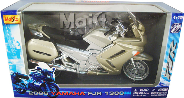2006 Yamaha FJR 1300 - Champagne (Maisto) 1/12