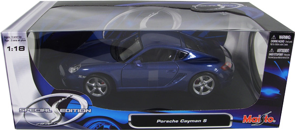 2006 Porsche Cayman S - Blue (Maisto) 1/18