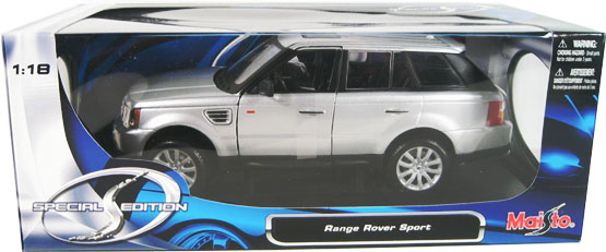 Land Rover Range Rover Sport - Metallic Silver (Maisto) 1/18